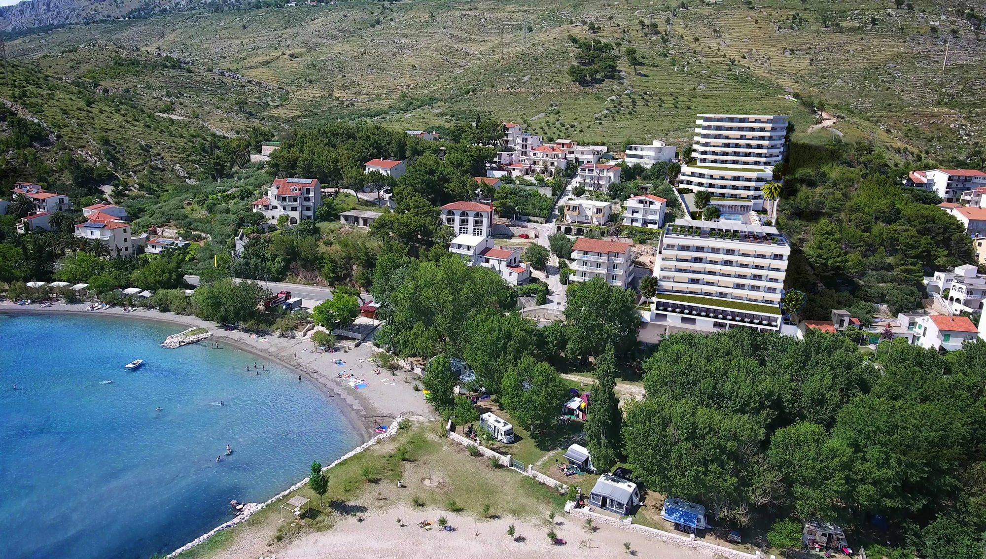Hotel Plaza Duće Dış mekan fotoğraf